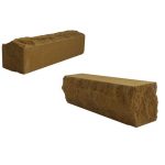 Кирпич облицовочный гиперпрессованный Гипербел М250 Ложок-Тычок Солома Скала 230х50х65 мм 0. 5 НФ