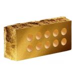 Кирпич облицовочный гиперпрессованный Литос М250 Ложок-Тычок Солома 230х100х65 мм 1 НФ