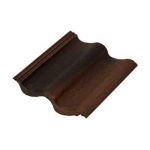 Цементно-песчаная черепица Baltic Tileрядовая Sea Wave осенний лист