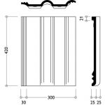 BRAAS ФРАНКФУРТСКАЯ красная