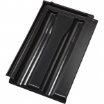 Черепица керамическая Jacobi Z10 благородный чёрный