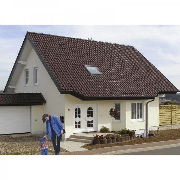 Черепица керамическая Jacobi J13 каштановый