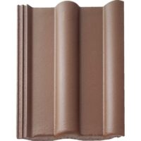 Цементно-песчаная рядовая черепица BRAAS Франкфуртская красная