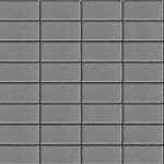 Плитка тротуарная бетонная Бел-Блок Серая 200*100*60