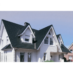 Черепица керамическая Jacobi J13 вулканический чёрный