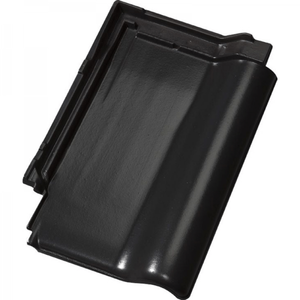 Черепица керамическая Jacobi J11 благородный чёрный