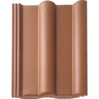 Цементно-песчаная рядовая черепица BRAAS Франкфуртская красная