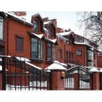 Клинкер фасадный ЛСР М300 темно-красный Эдинбург тростник 250х85х65 0.7 НФ