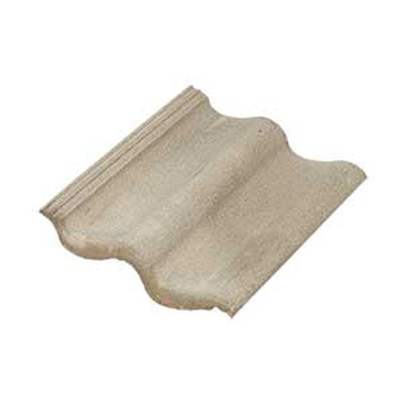 Цементно-песчаная черепица Baltic Tile рядовая Sea Wave серый