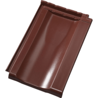 Черепица керамическая Jacobi Z10 благородный чёрный