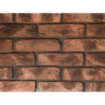 Кирпич керамический ручной формовки Графит белая ночь 1NF (250х120х65) Екатеринославский КЗ