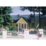 Черепица керамическая IDEAL VARIABEL nr. 101 — azur-dunkel