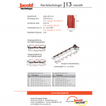 Черепица керамическая Jacobi J13 натуральный красный