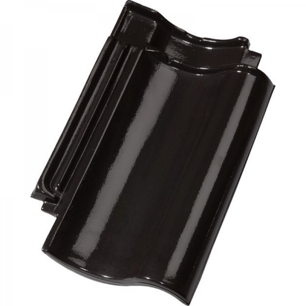 Черепица керамическая Jacobi Z5 вулканический чёрный