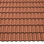 Цементно-песчаная черепица рядовая BRAAS Таунус Красный