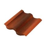 Цементно-песчаная черепица Baltic Tile рядовая Sea Wave антик