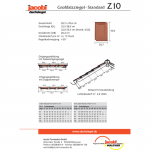 Черепица керамическая Jacobi Z10 благородный красный