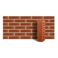 Клинкер фасадный ЛСР М300 темно-красный Эдинбург береста 250х85х65 0.7 НФ