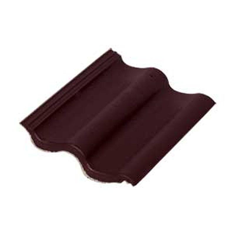 Цементно-песчаная черепица Baltic Tileрядовая Sea Wave осенний лист