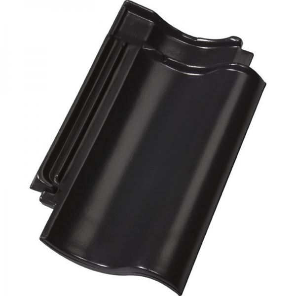 Черепица керамическая Jacobi Z5 благородный чёрный