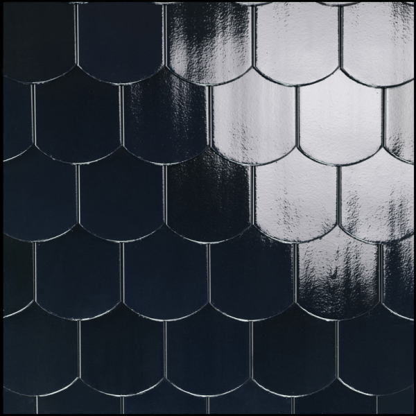 Черепица керамическая Jacobi Biberschwanzziegel морская волна