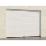 Гаражные секционные ворота из алюминиевых сэндвич-панелей с пружинами растяжения RSD01LUX