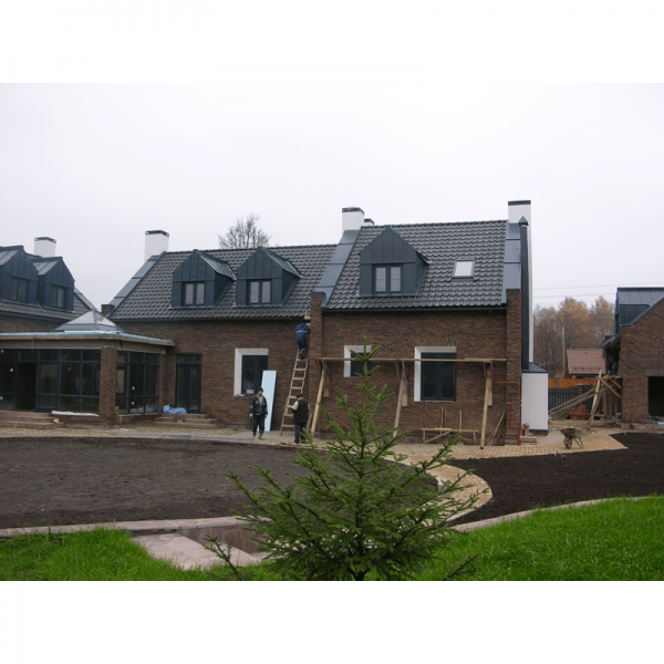 Черепица керамическая Jacobi J11 старый чёрный