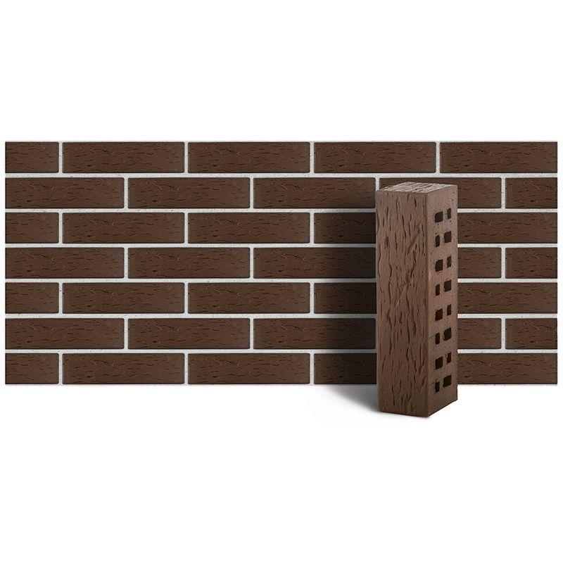 Клинкер фасадный ЛСР М300 коричневый Мюнхен береста 250х85х65 0.7 НФ Клинкер фасадный ЛСР М300 коричневый Мюнхен береста 250х85х65 0.7 НФ