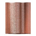 Цементно-песчаная черепица рядовая BRAAS Адриа Красная