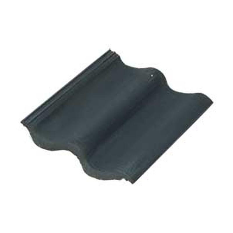 Цементно-песчаная черепица Baltic Tileрядовая Sea Wave бордовый