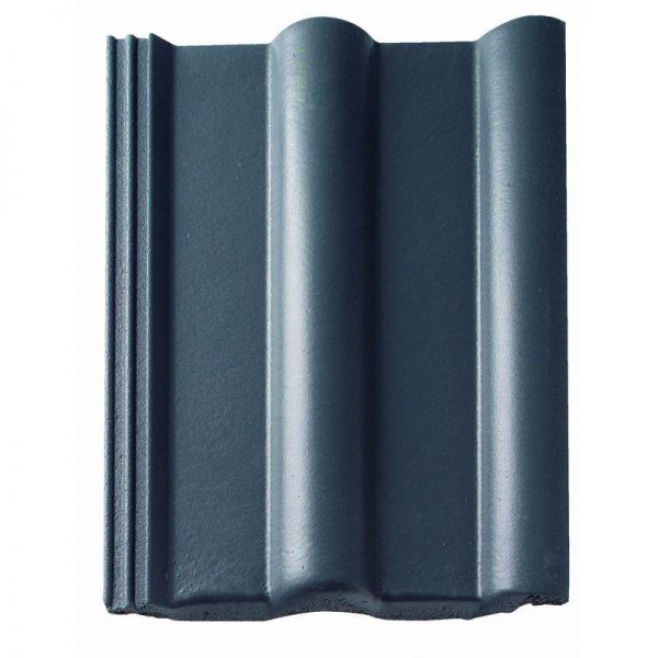 Цементно-песчаная рядовая черепица BRAAS Франкфуртская черная