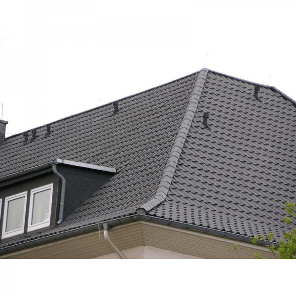 Черепица керамическая Jacobi J13 старый чёрный