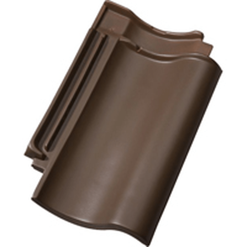 Черепица керамическая Jacobi Z5 вулканический чёрный