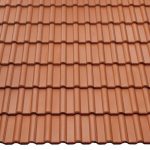 Цементно-песчаная рядовая черепица BRAAS Франкфуртская красная