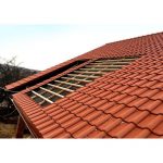 Цементно-песчаная черепица рядовая BRAAS Таунус Красный
