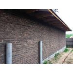 Кирпич керамический ручной формовки Графит 1NF (250х120х65) Екатеринославский КЗ