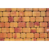 Плитка тротуарная бетонная Зенит Черноземье «Старый Город» 2 камня 60мм серый