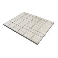 Плитка тротуарная бетонная Зенит Черноземье «Брусчатка» 60мм желтый