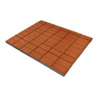 Плитка тротуарная бетонная Зенит Черноземье «Старый Город» 2 камня 60мм черный