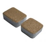 Плитка тротуарная бетонная Зенит Черноземье «Старый Город» с гранитной поверхностью 60мм горчичный