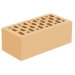 Кирпич облицовочный Голицынский КЗ М175 СОЛОМА 250Х120Х88 мм 1. 4НФ