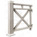 Перила Sequoia Evolution 3D WOOD 45х90х3000 BLACK