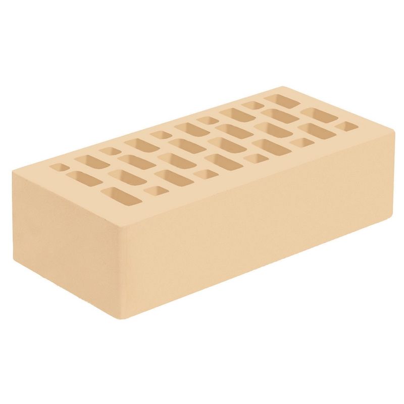 Кирпич облицовочный Голицынский КЗ М175 Слоновая кость 250Х120Х65 мм 1НФ Кирпич облицовочный Голицынский КЗ М175 Слоновая кость 250Х120Х65 мм 1НФ