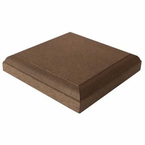 Крышка верхняя WOODVEX 125х125 Темно-коричневый