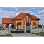 Кирпич облицовочный Голицынский КЗ М175 АБРИКОСОВЫЙ 250Х120Х65 мм 1НФ