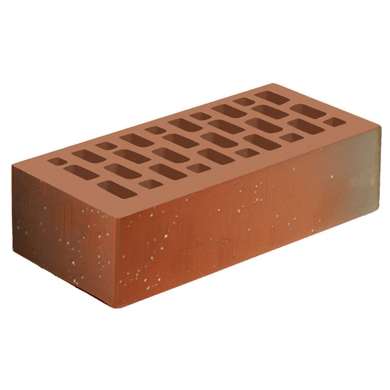 Кирпич облицовочный Голицынский КЗ М175 КОРИЧНЕВЫЙ 250Х120Х88 мм 1. 4НФ