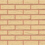 Кирпич облицовочный Голицынский КЗ М175 Слоновая кость РУСТ 250Х120Х65 мм 1НФ