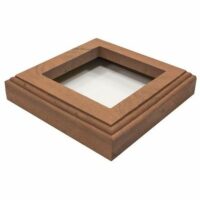 Крышка нижняя Woodvex 140х140 Графит