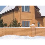 Кирпич облицовочный Голицынский КЗ М150 СОЛОМА ГЛАДКАЯ 250Х85Х88 мм 0. 96НФ