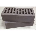 Кирпич облицовочный Тербунский Гончар М175 Графит Гладкий 250х85х65 мм 0. 7 НФ